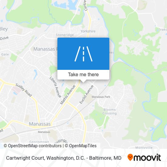 Mapa de Cartwright Court