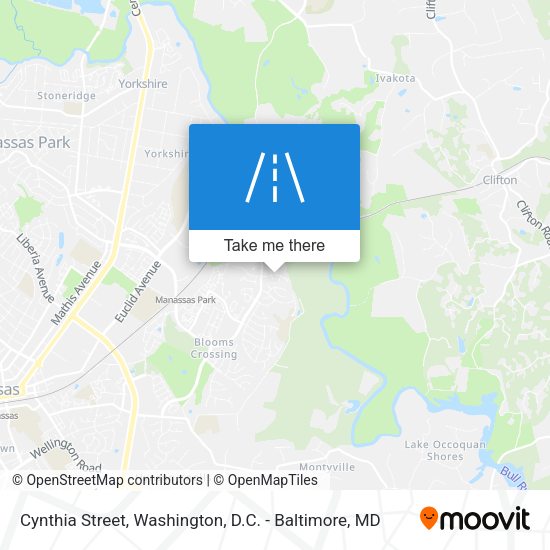Cynthia Street map