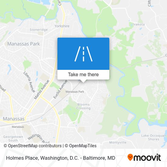 Holmes Place map