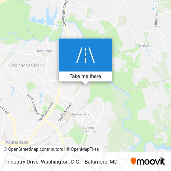 Industry Drive map