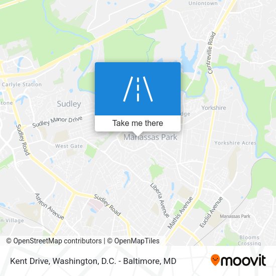 Kent Drive map