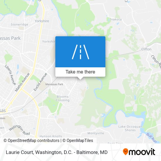 Laurie Court map