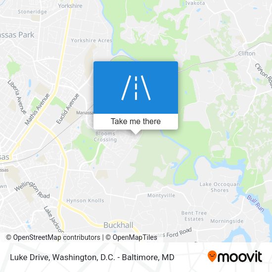 Mapa de Luke Drive