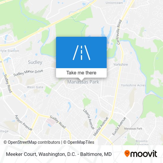 Meeker Court map