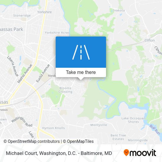 Michael Court map