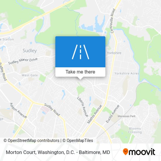 Mapa de Morton Court