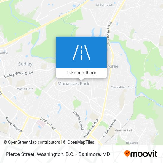 Mapa de Pierce Street
