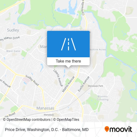 Mapa de Price Drive
