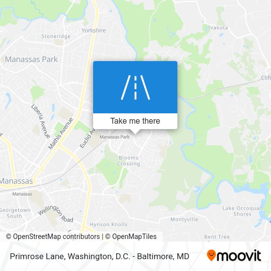 Mapa de Primrose Lane