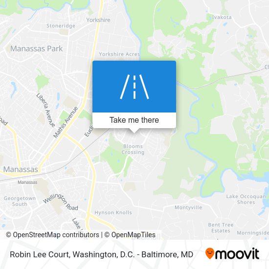 Mapa de Robin Lee Court
