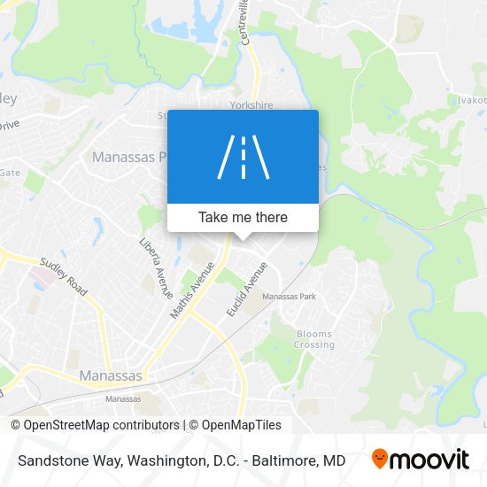 Sandstone Way map