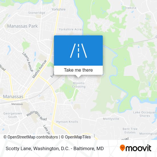 Mapa de Scotty Lane