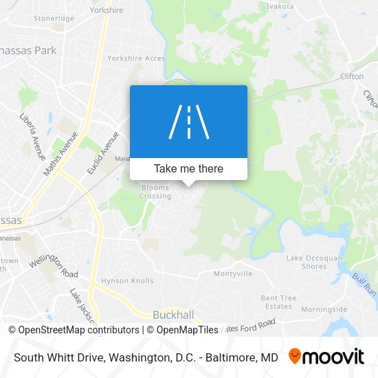 Mapa de South Whitt Drive