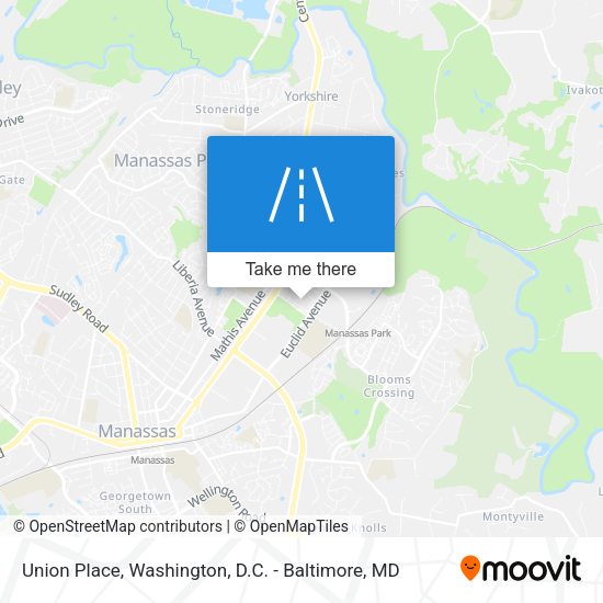 Union Place map