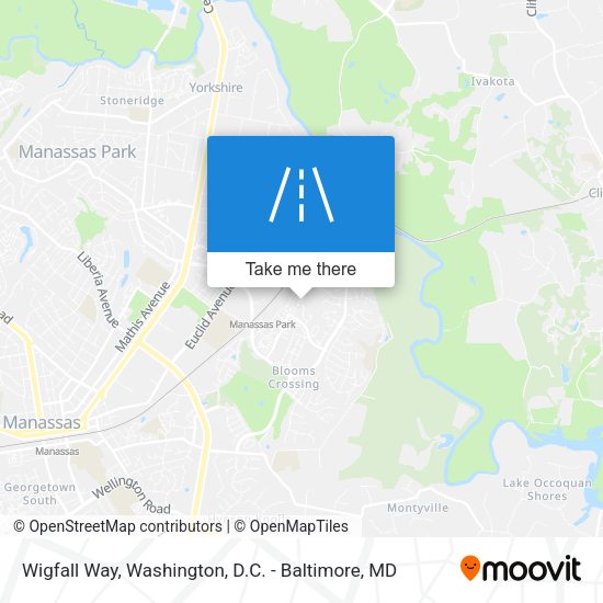 Wigfall Way map