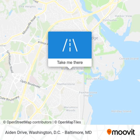Aiden Drive map