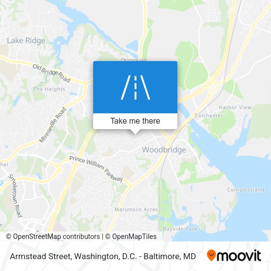 Mapa de Armstead Street