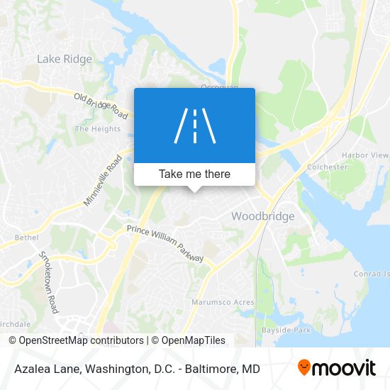 Azalea Lane map