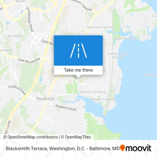 Blacksmith Terrace map