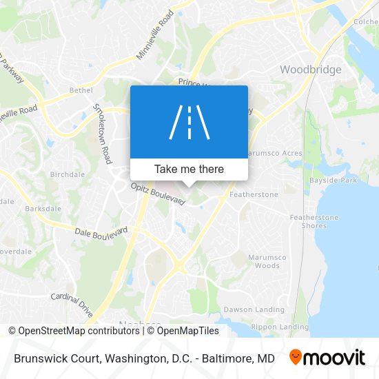 Brunswick Court map