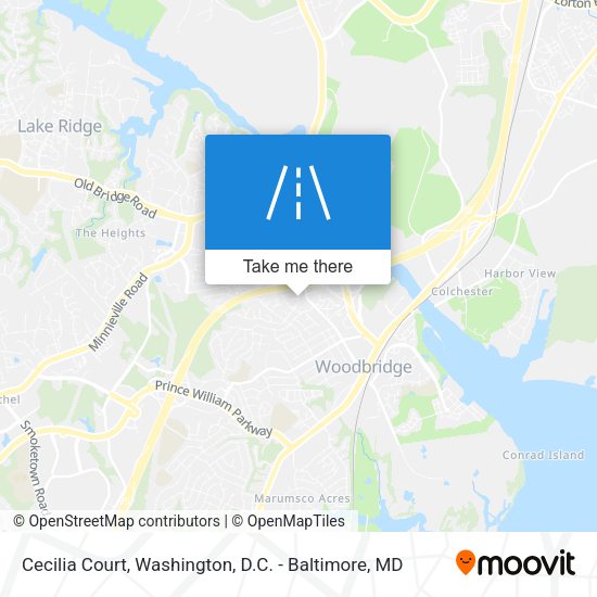 Cecilia Court map