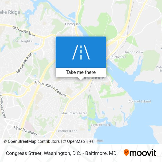 Congress Street map