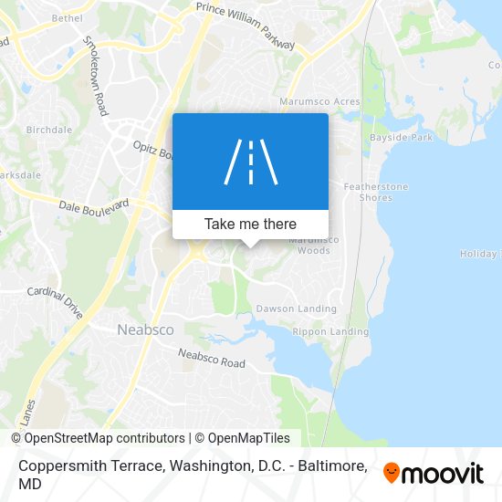 Coppersmith Terrace map