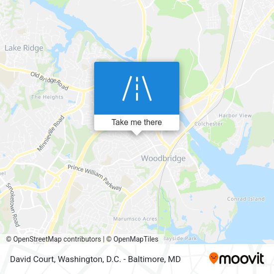 David Court map