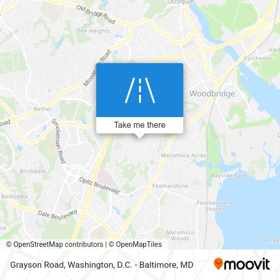 Grayson Road map