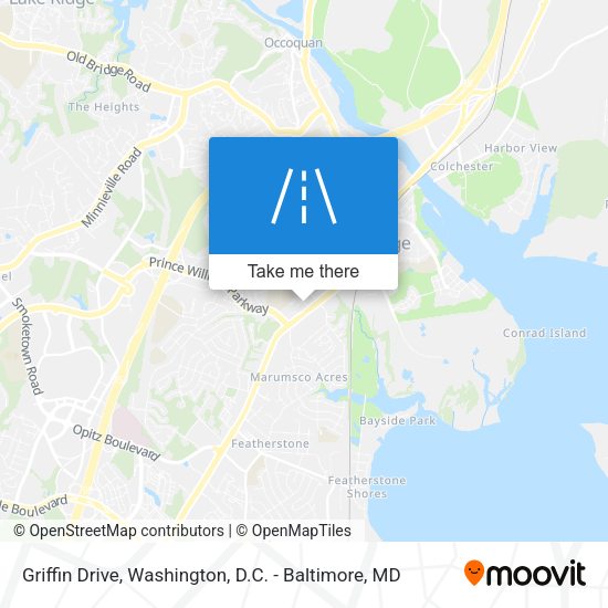 Griffin Drive map