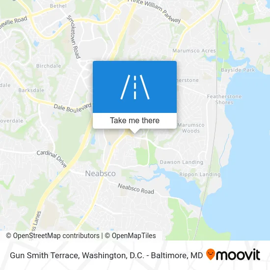 Gun Smith Terrace map