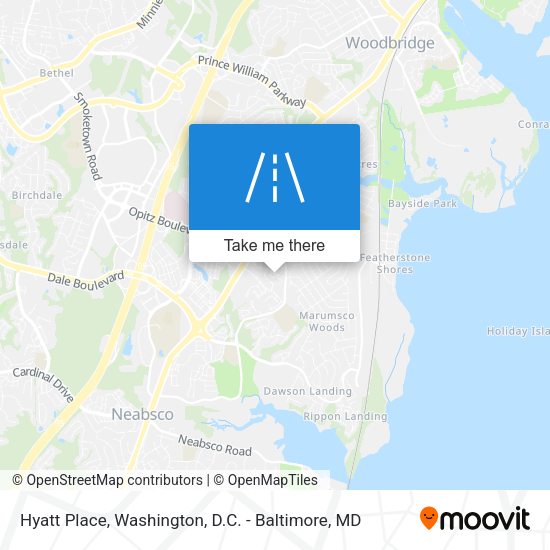 Hyatt Place map
