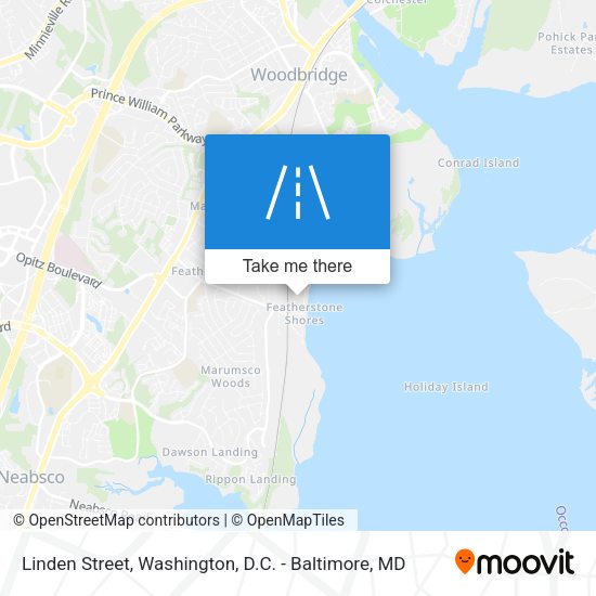 Linden Street map