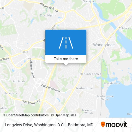 Longview Drive map