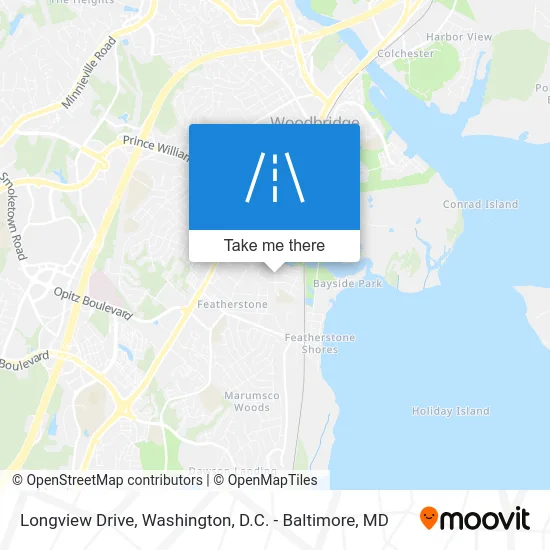 Longview Drive map