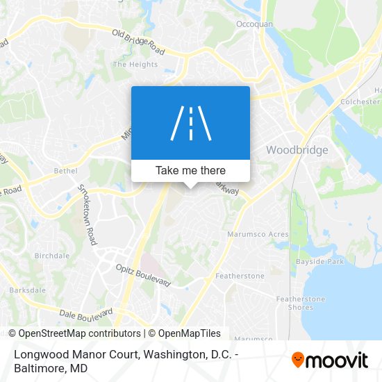 Longwood Manor Court map