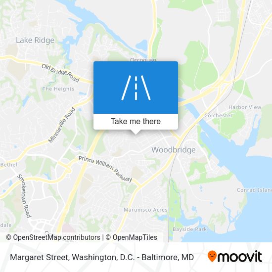 Margaret Street map