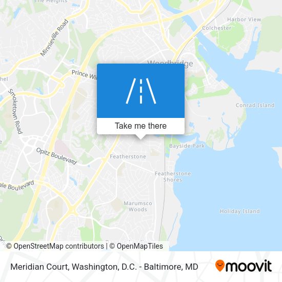 Meridian Court map