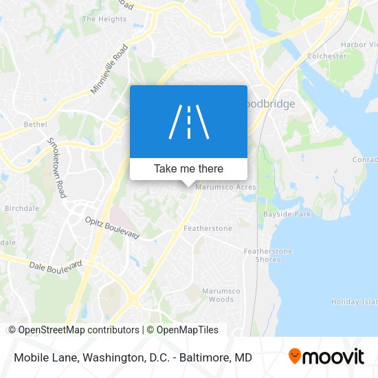 Mobile Lane map