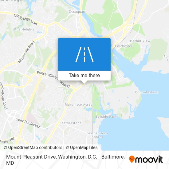 Mount Pleasant Drive map