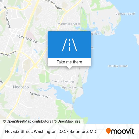 Mapa de Nevada Street