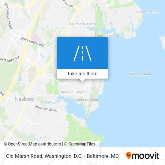Mapa de Old Marsh Road