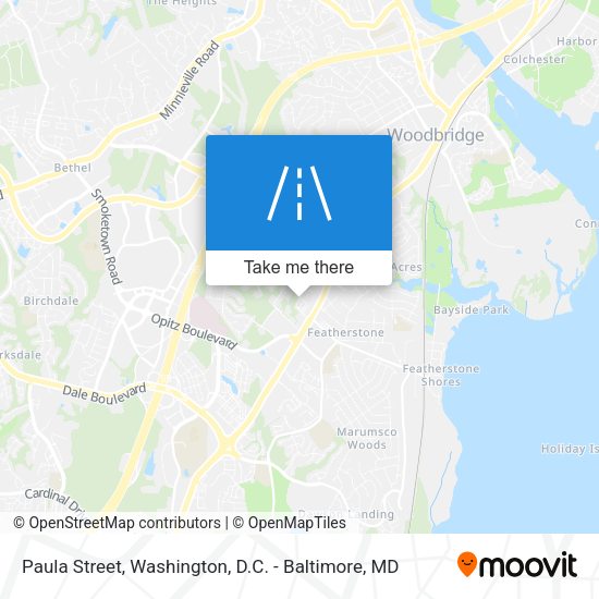 Mapa de Paula Street