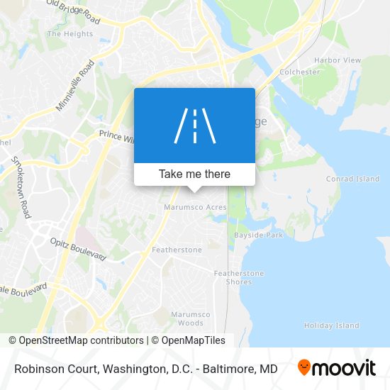 Robinson Court map