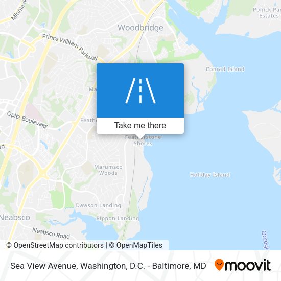 Sea View Avenue map