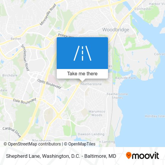Mapa de Shepherd Lane