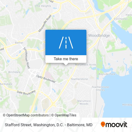Stafford Street map