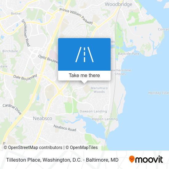 Tilleston Place map