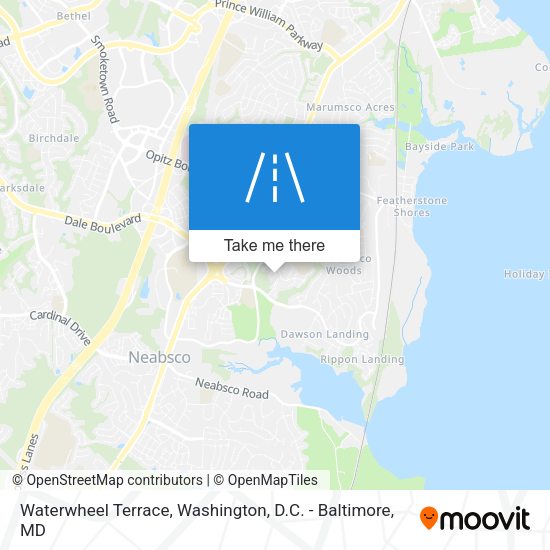 Waterwheel Terrace map