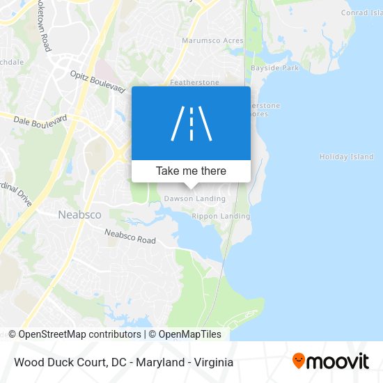 Mapa de Wood Duck Court